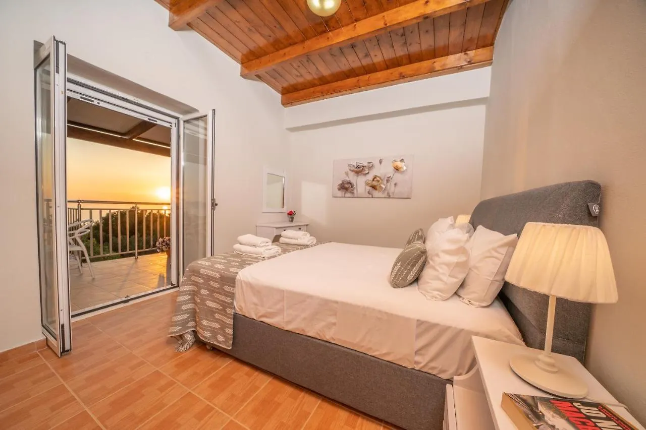 Stone Villa Eriphyle ,Private Witn Sunset View Фискардон