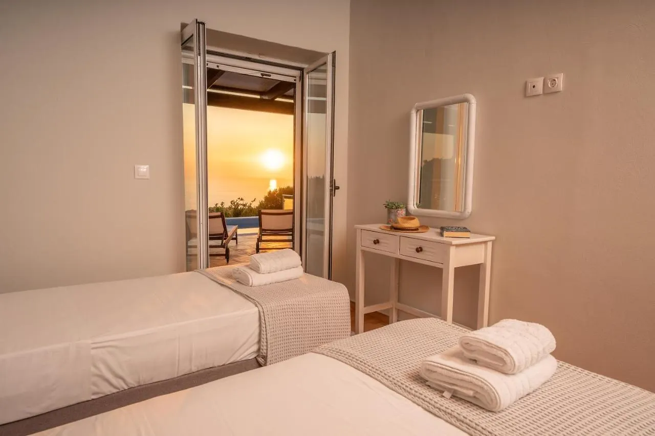 Stone Villa Eriphyle ,Private Witn Sunset View Fiskardo 0*,  Greece